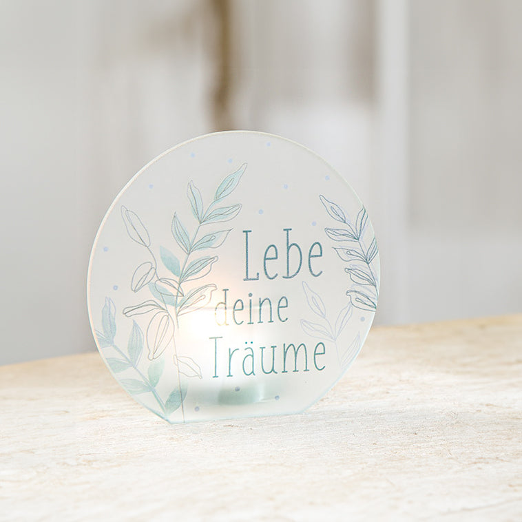 Lampada tealight rotonda