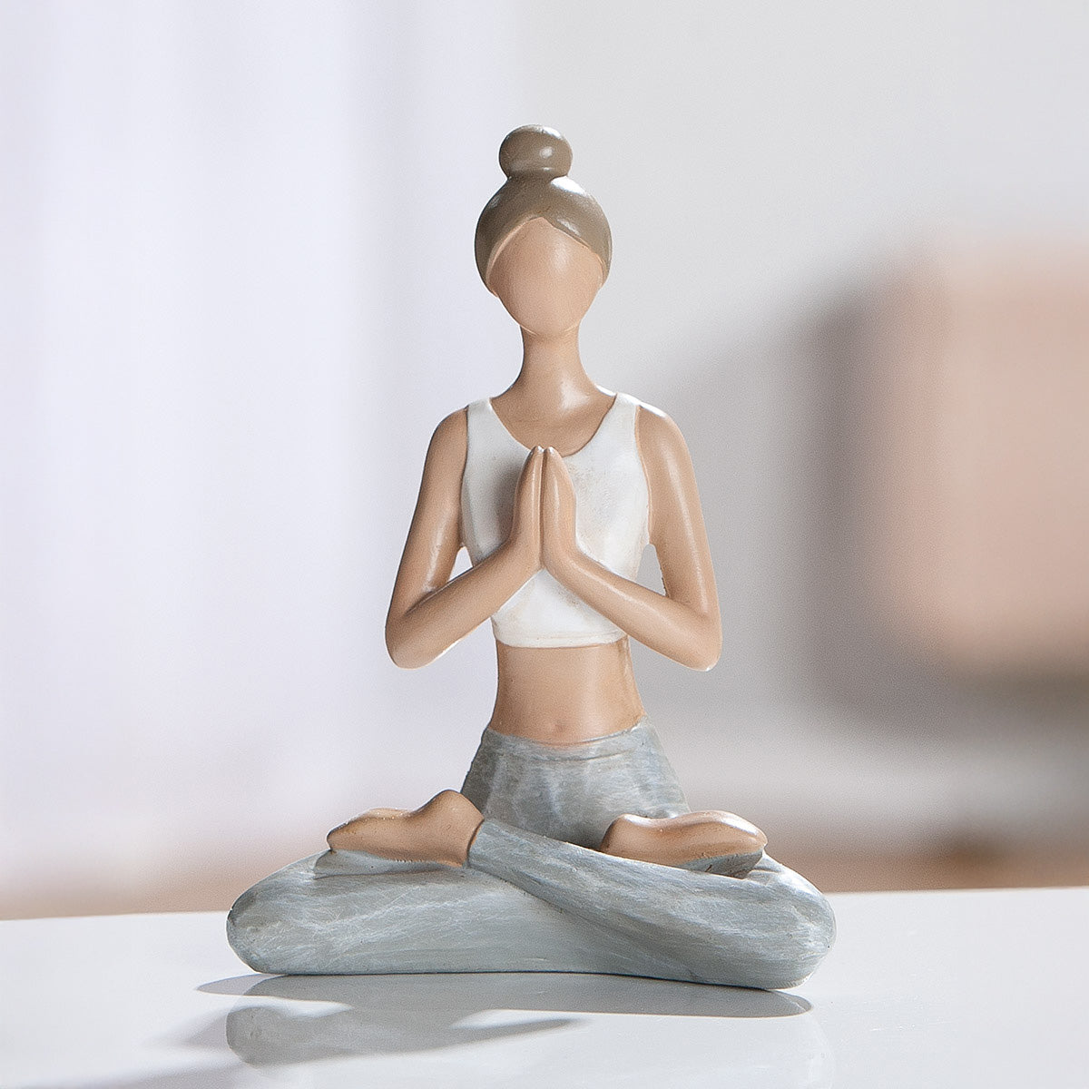 Figure de yoga assise