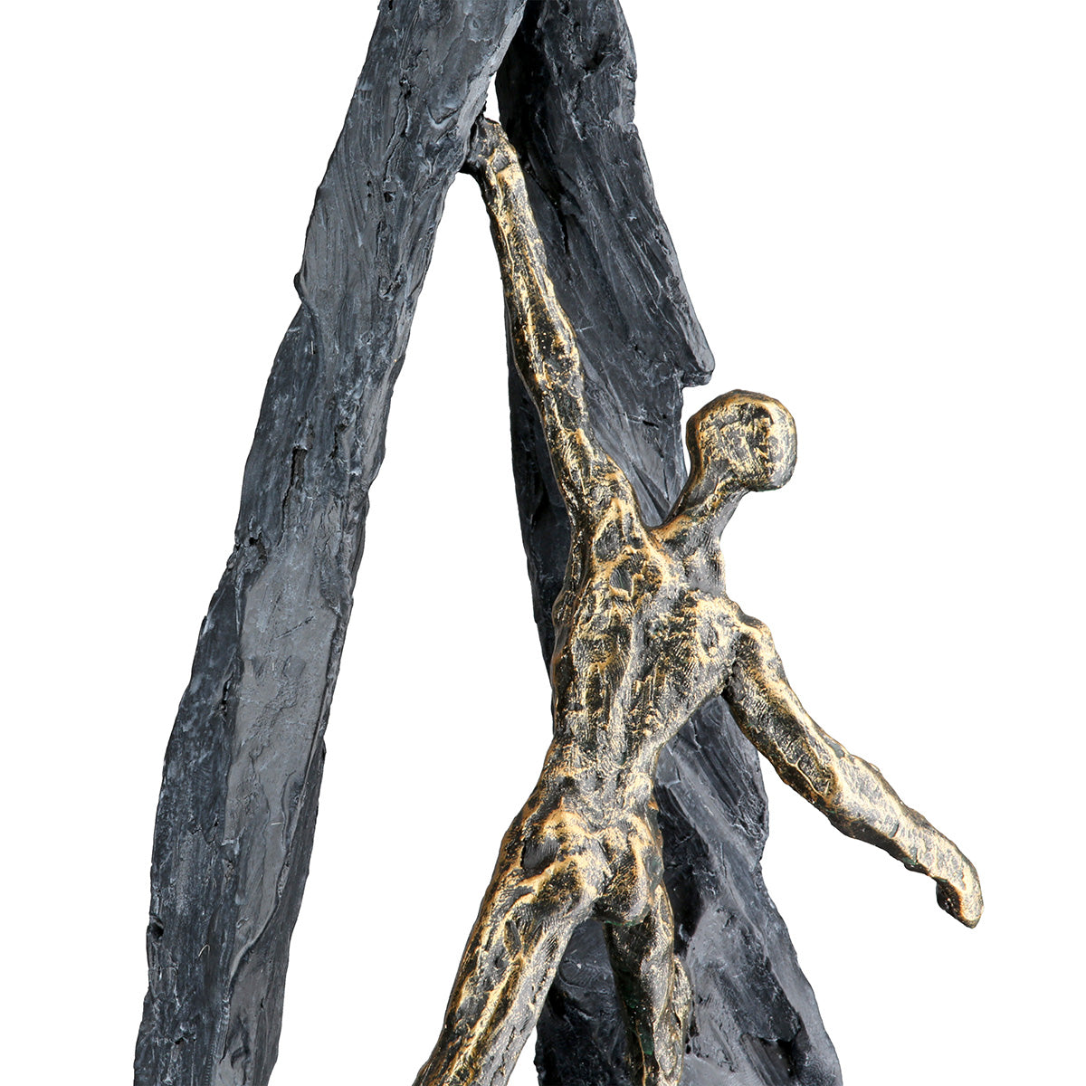 Skulptur Kletterer für Mut und Erfolg