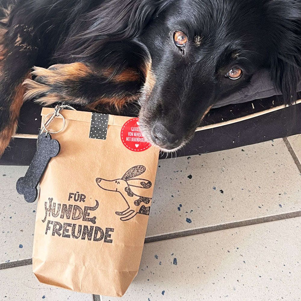 Borsa portafortuna per gli amanti dei cani