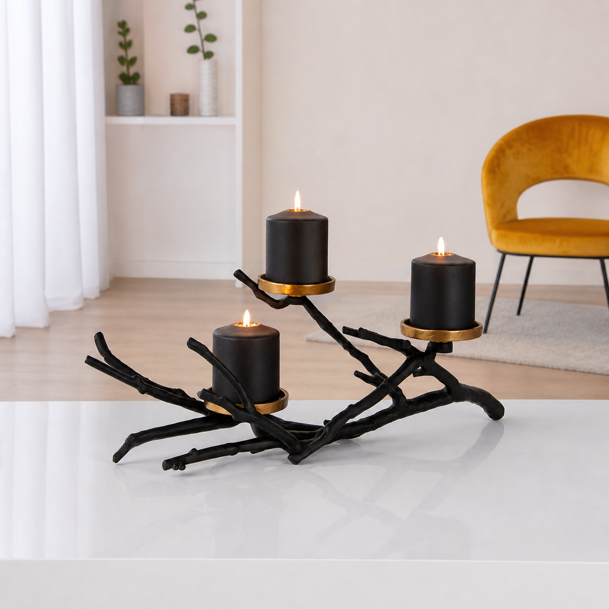 Kerzenleuchter „Prero“ Zweig Design