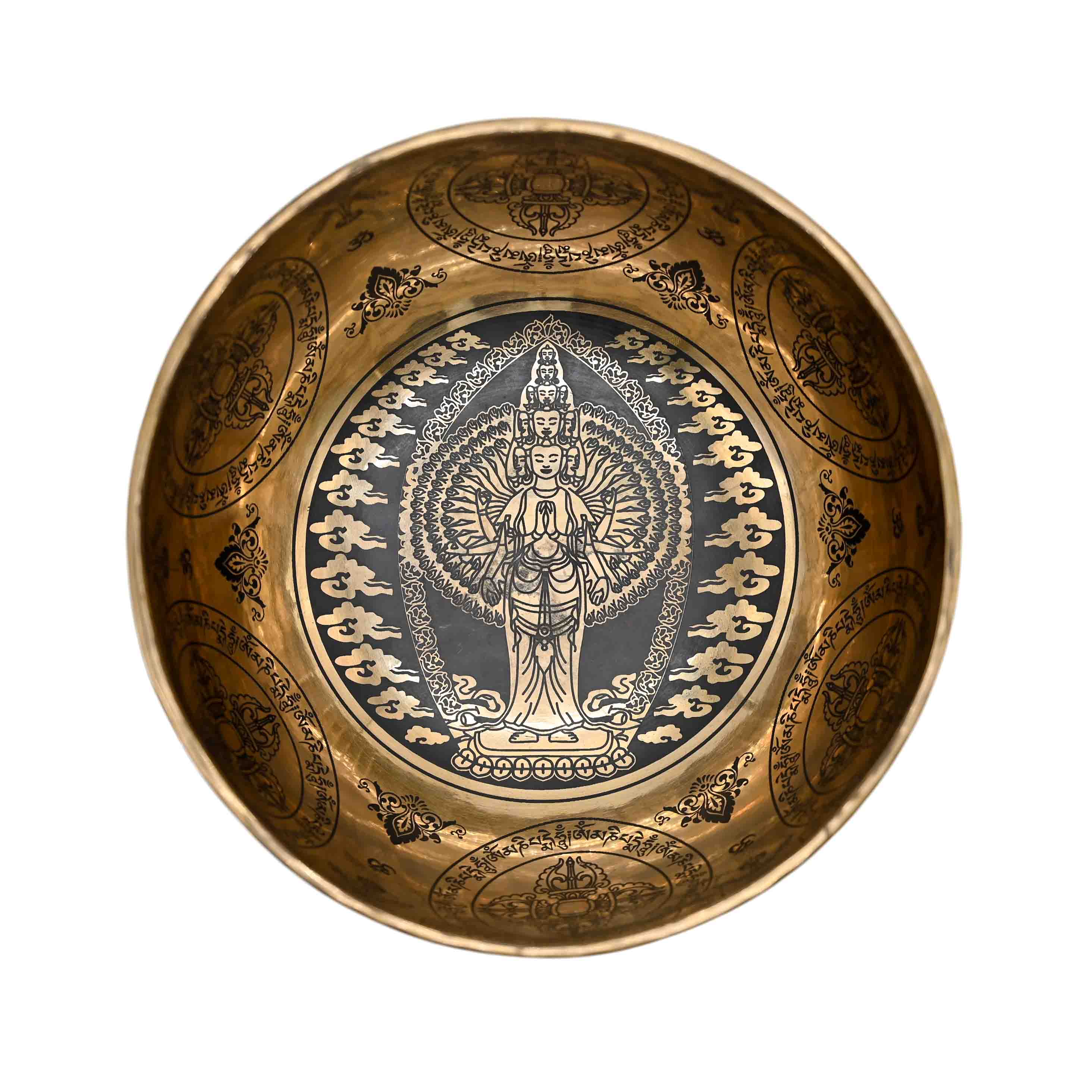Bol chantant gravé – 20 cm