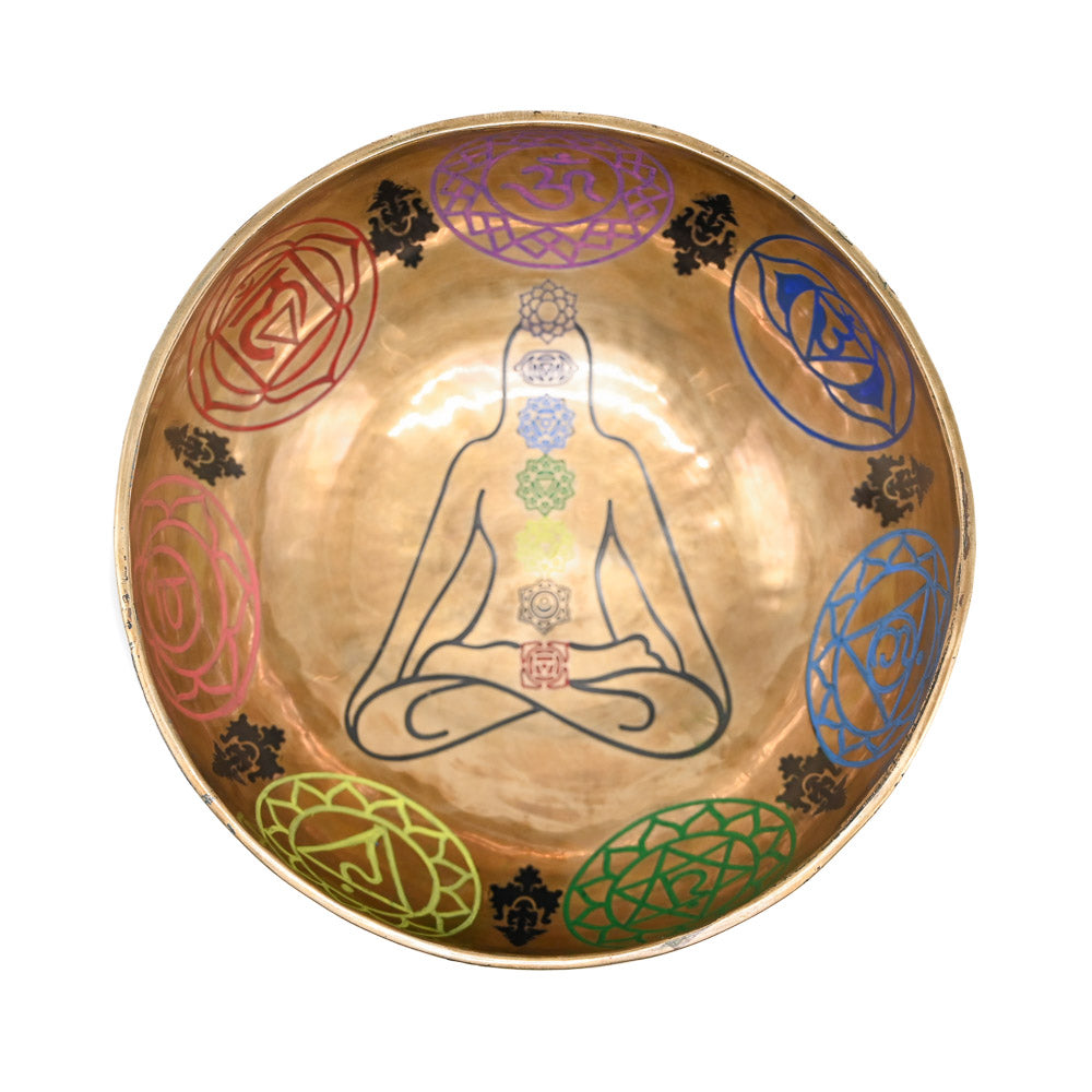 Bol chantant gravé en couleur – 26,5 cm