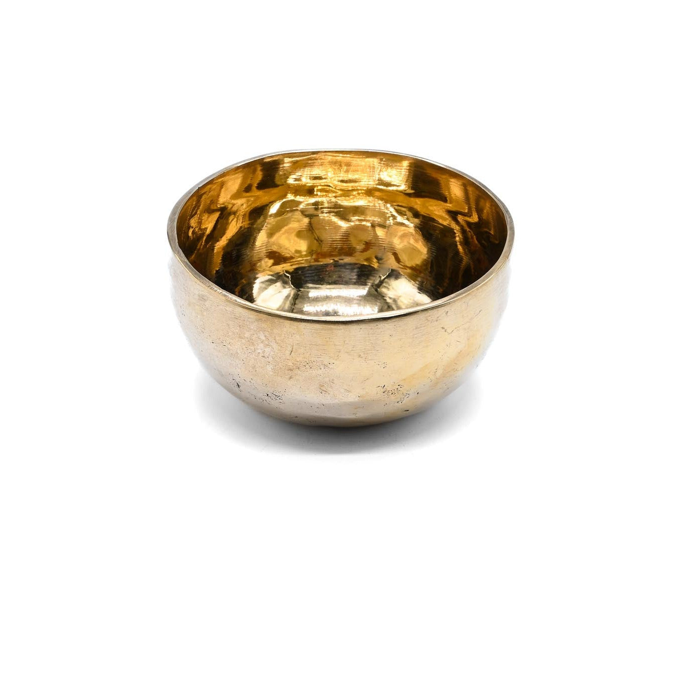 Bol chantant doré/brillant – 10 cm