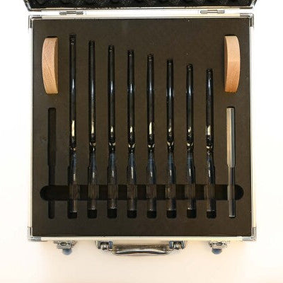Kristall Stimmgabel Set mit Koffer
