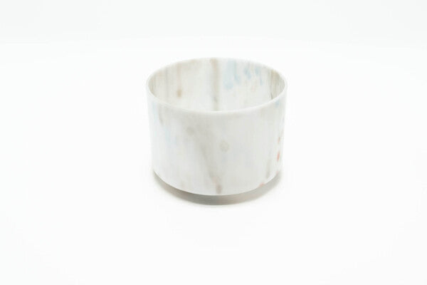 Bol chantant en cristal Labradorite, White Light Angel Gold