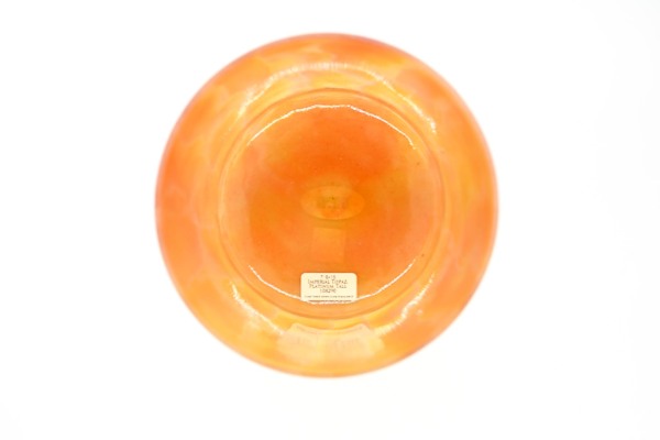 Bol chantant en cristal Topaze Impériale, Platine