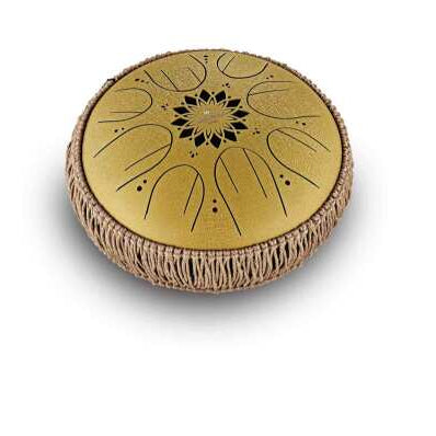 Steel Tongue Drum Octave Moyenne Do Majeur Or