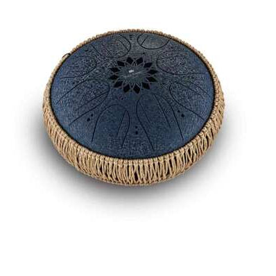 Medium Octave Steel Tongue Drum C Minor Blau