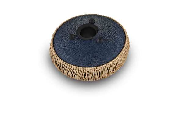 Steel Tongue Drum Octave moyenne Do mineur bleu