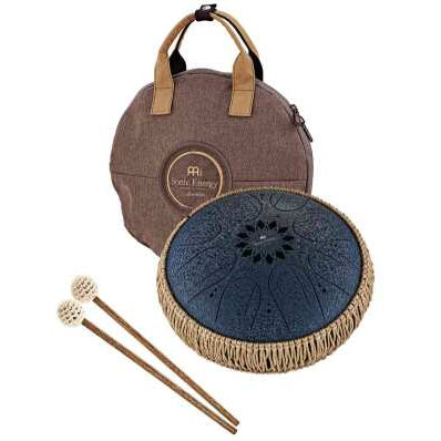 Medium Octave Steel Tongue Drum C Minor Blau