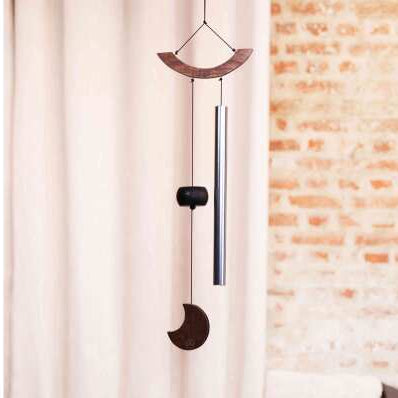 Moon Meditation Chime 35 Silver