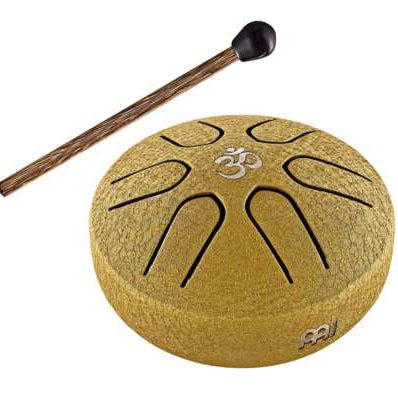 Pocket Steel Tongue Drum A Major gold