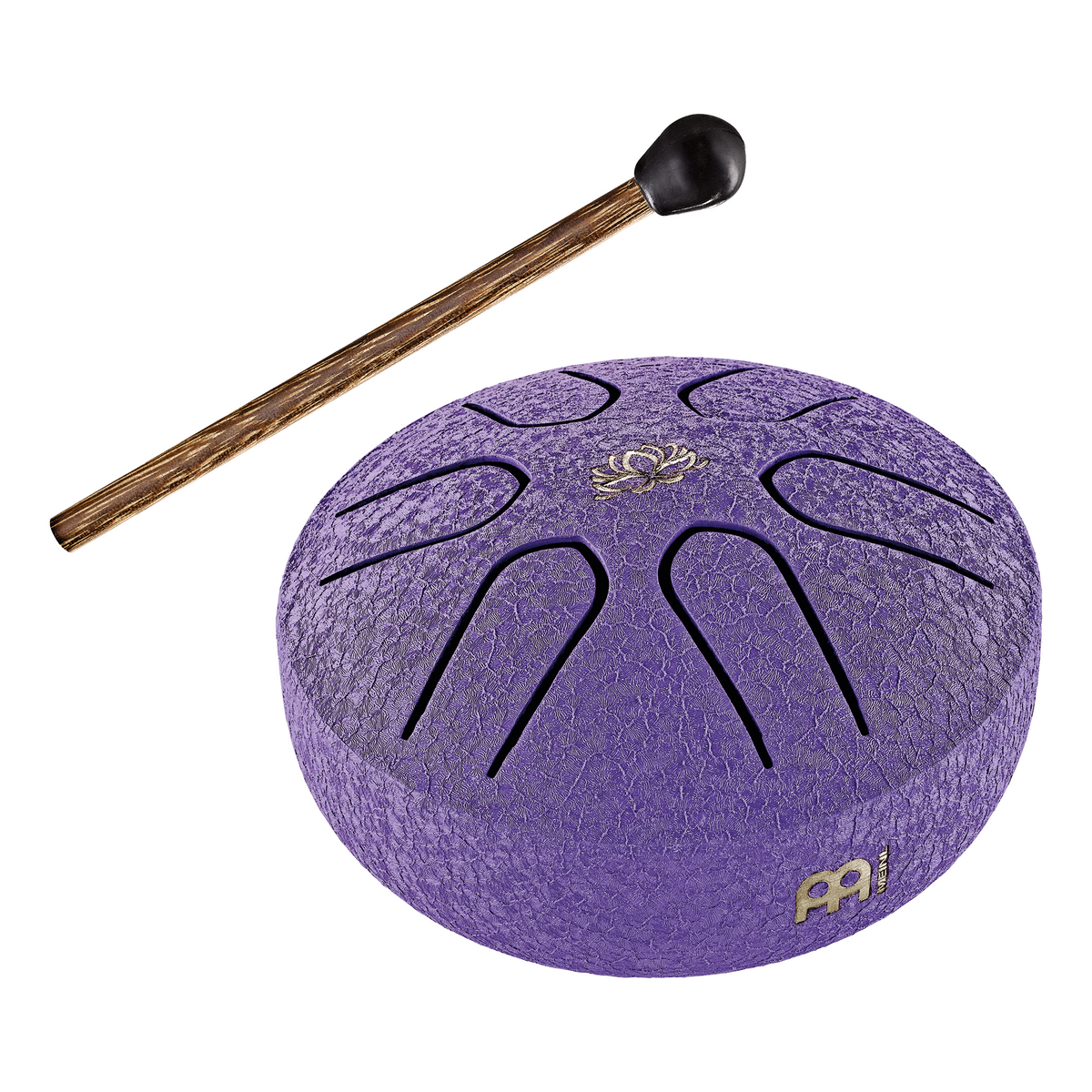 Pocket Steel Tongue Drum A-Dur Violett Lotusblume