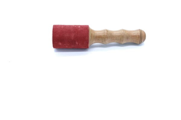 Reibeschlegel Leder medium rot