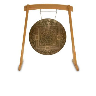Indian Gong graviert 23 58 cm