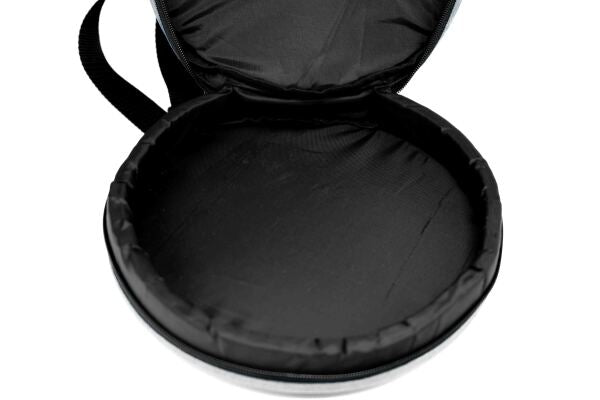 Ocean Drum Tasche Blume Braun Ø 27cm