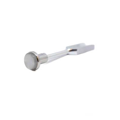 Tuning fork gemstone attachment rock crystal 25mm