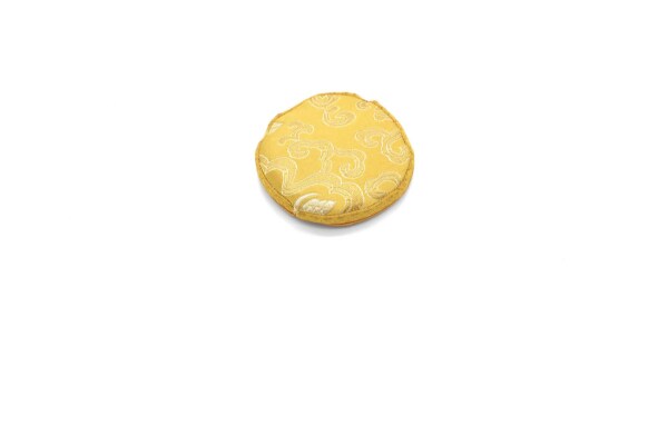 Dessous de plat coussin jaune 8cm