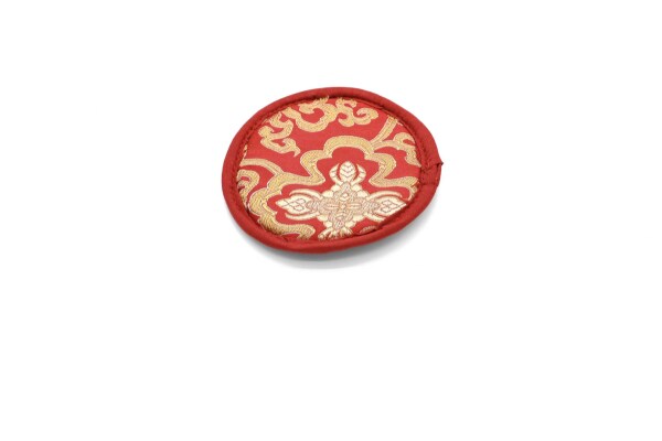 Untersetzer rot dünn 12cm