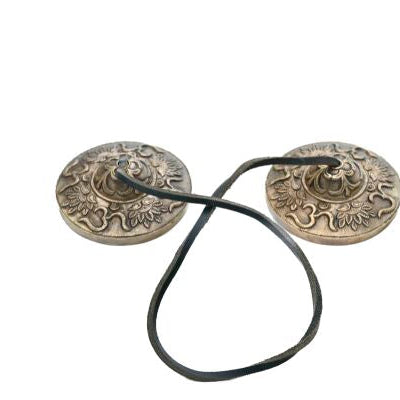 Cymbale grande avec symbole OM