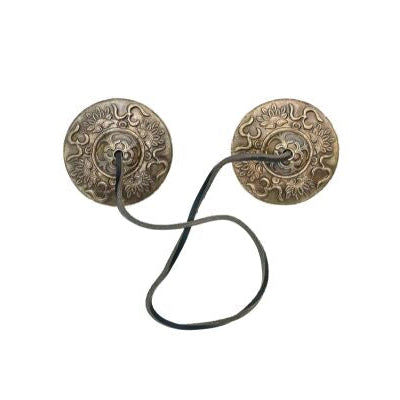 Cymbale grande avec symbole OM