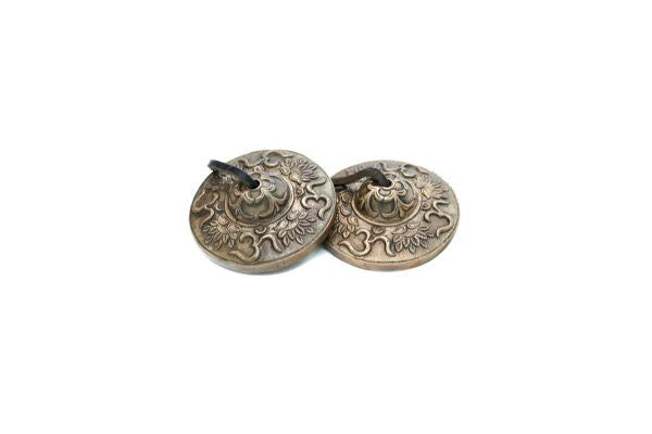 Cymbale grande avec symbole OM