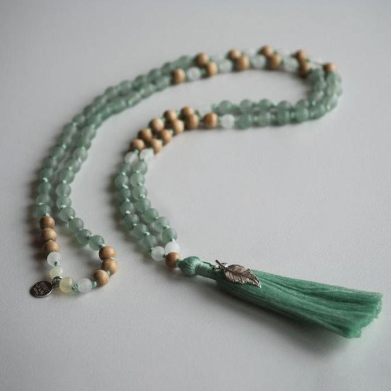 Collier Mala – aventurine