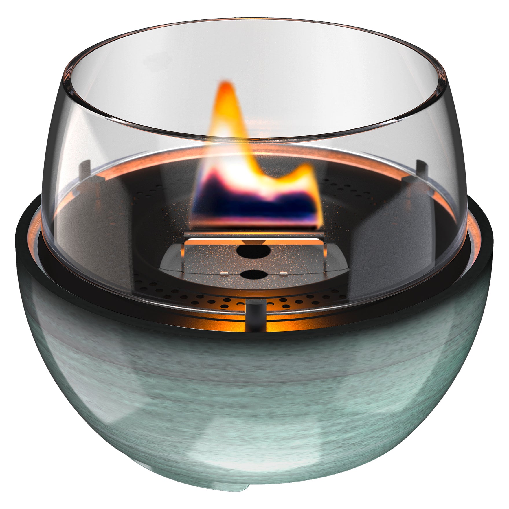 Cheminée de table Tenderflame <br> Tulipe 18 Vert