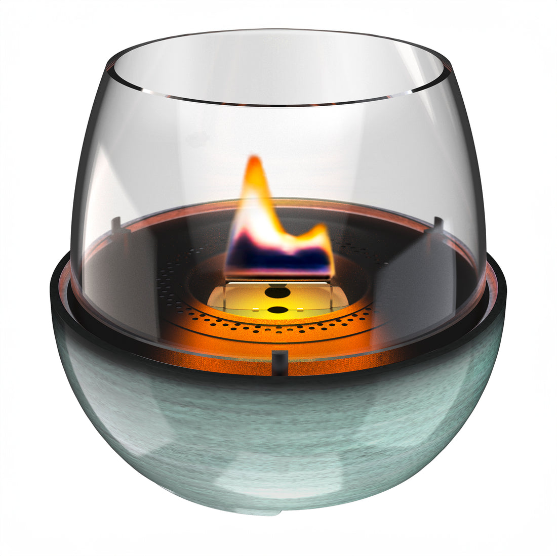Tenderflame Tischkamin <br> Tulip 14 Grün