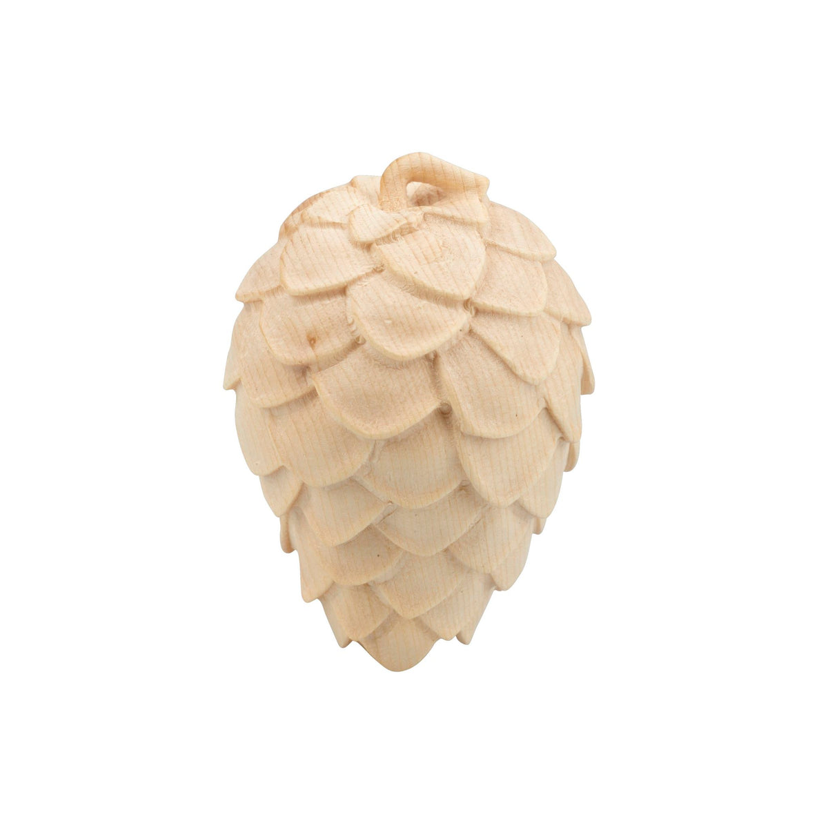 Pine cone 6 cm made of Swiss stone pine wood