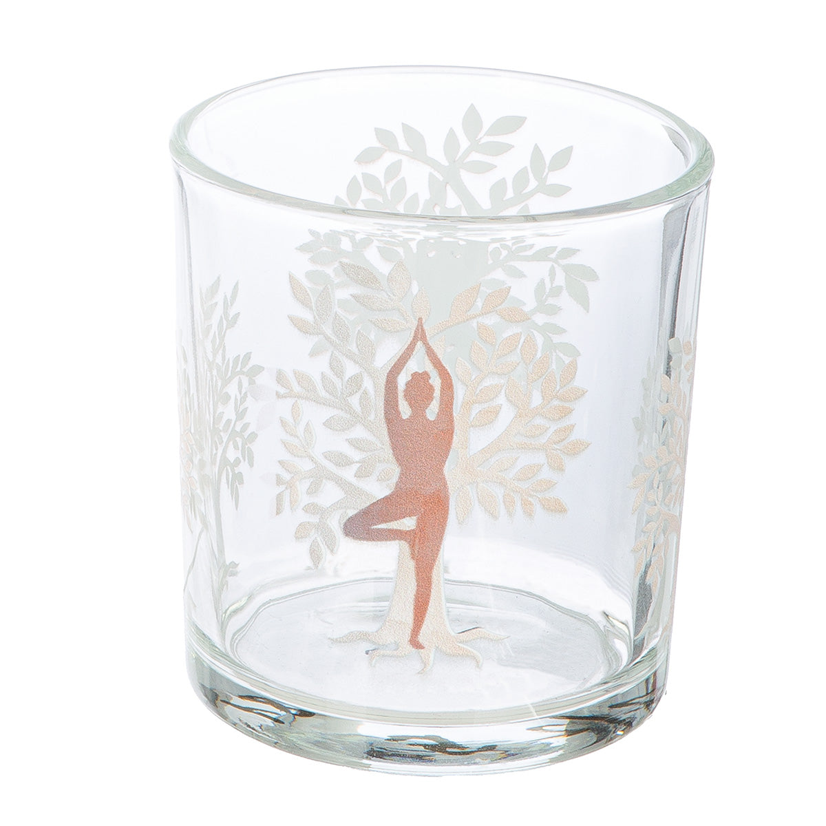 Lanterna con motivo yoga