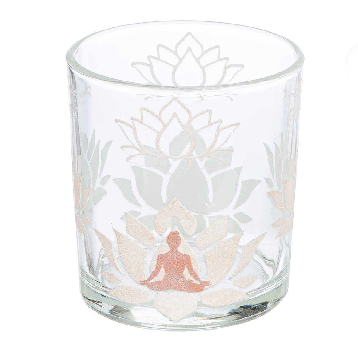 Lanterna con motivo yoga