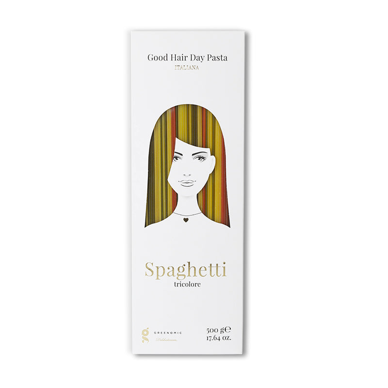 Good Hair Day Pasta – Spaghetti Tricolore
