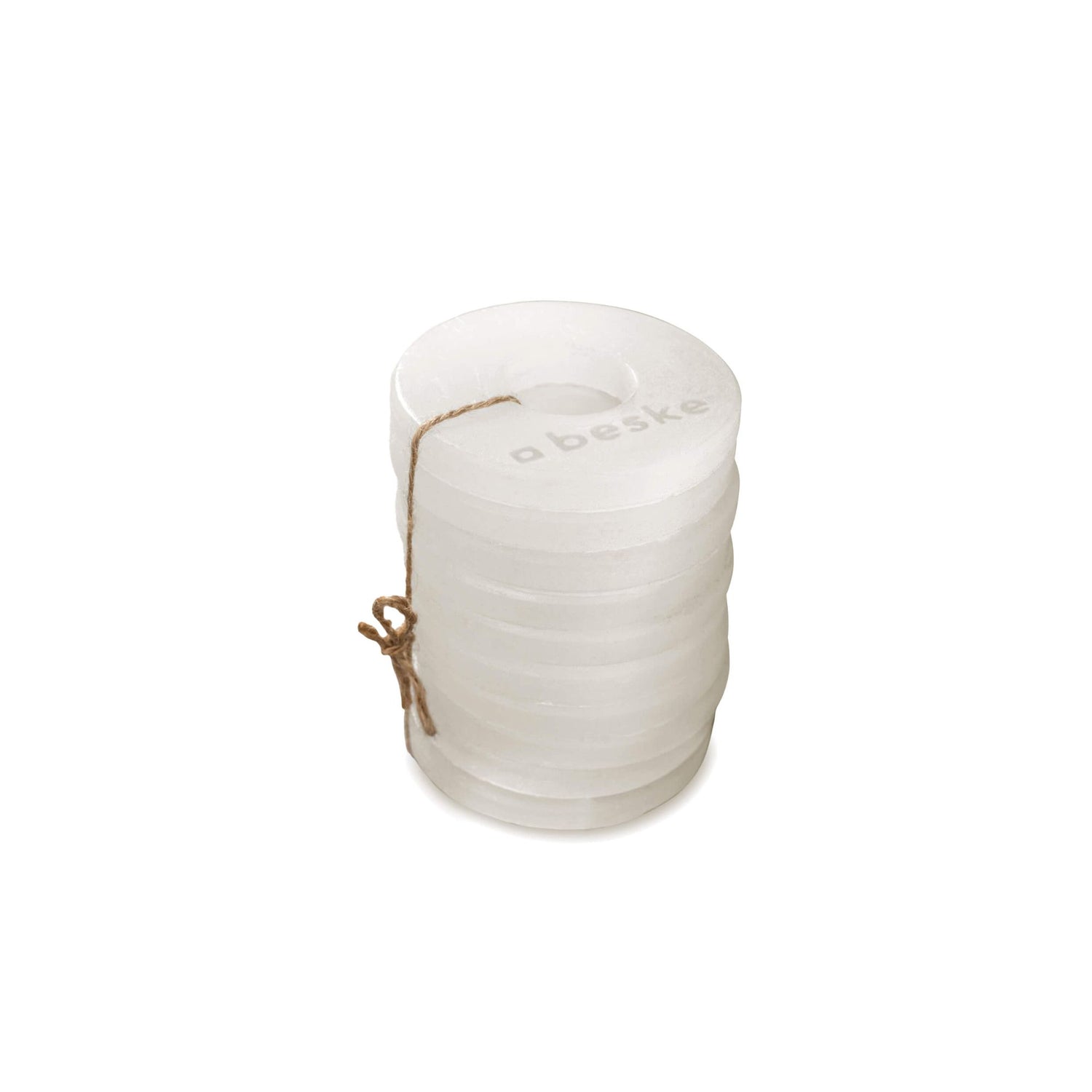 Bol chantant en cristal vert-rose clair
