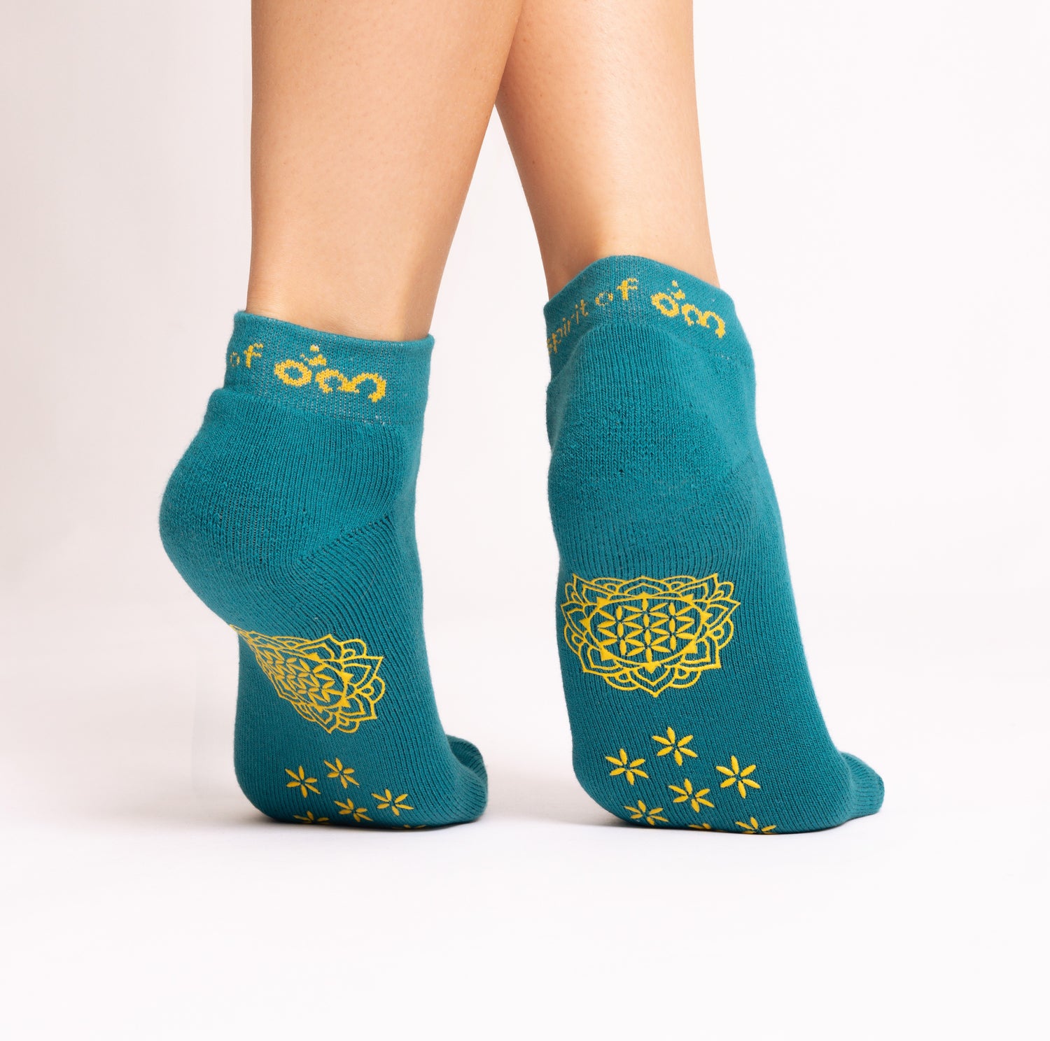 Rutschfeste Socken Adhara Türkis