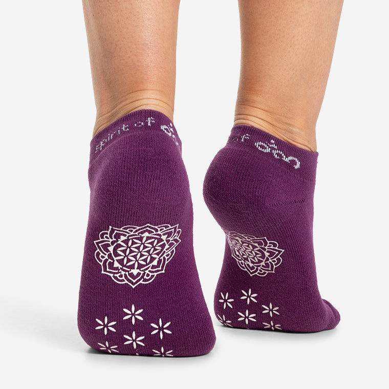 Rutschfeste Socken Adhara Violett