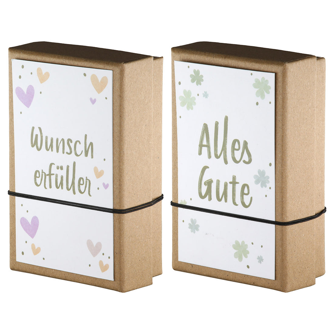 Geschenkbox für Wünsche und Botschaften