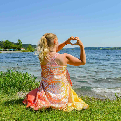 Strandtuch mit Mandala Design