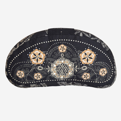 Cuscino da meditazione<br>Hallmond Nero/Beige