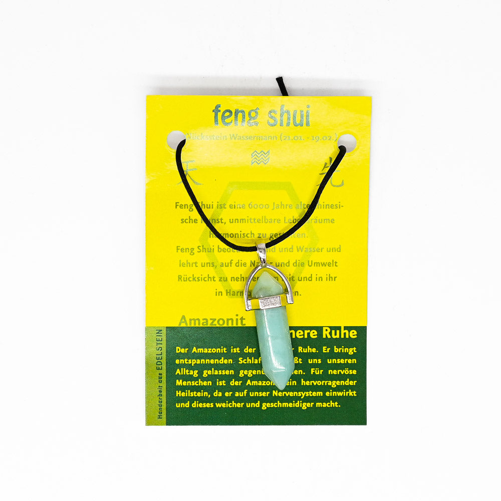 Feng Shui Anhänger – Amazonit