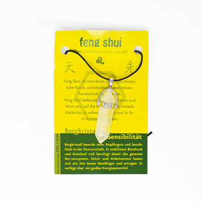 Feng Shui Anhänger – Bergkristall