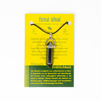 Feng Shui Anhänger – Hämatit
