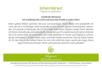 Essence florale d’Allgäu – millepertuis