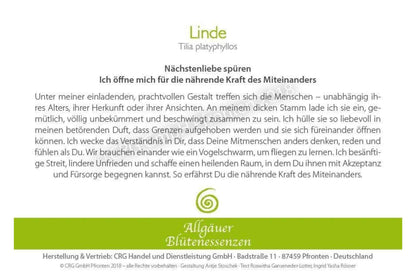 Essence florale d’Allgäu – tilleul