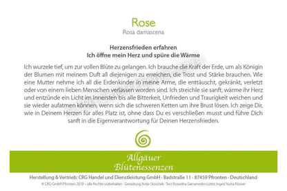 Essence florale d’Allgäu – rose