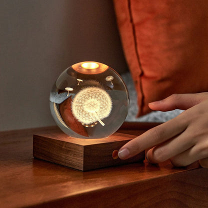 Amber Crystal Light