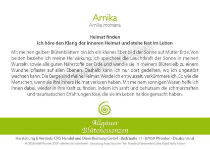 Essence florale d’Allgäu – arnica