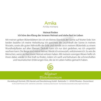 Blütenessenz Spray<br> Arnika Heimat