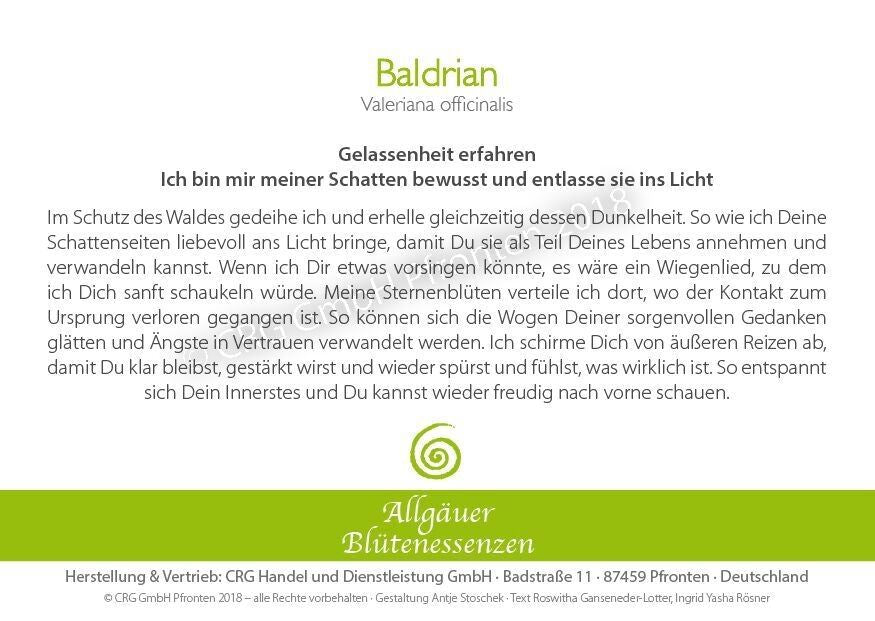 Essence florale d’Allgäu – valériane